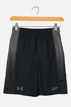 Under Armour, Pantaloni scurti lejeri cu snur interior, Negru/Gri Under Armour, Pantaloni scurti lejeri cu snur interior, Negru/Gri