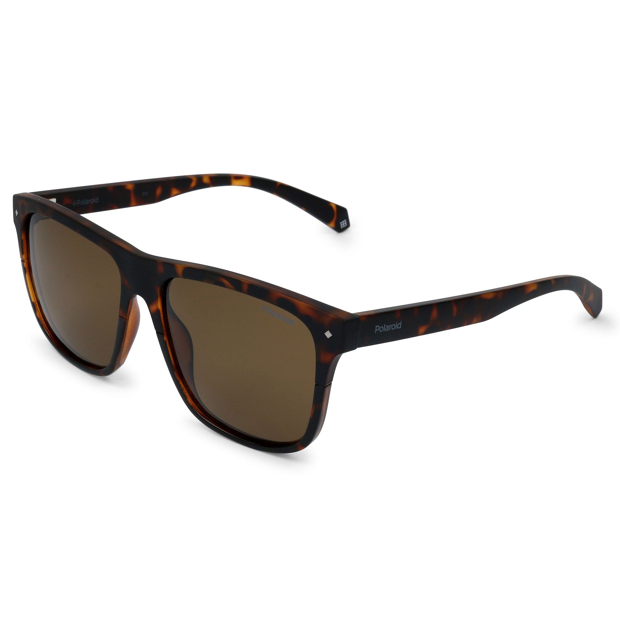 Ochelari de soare barbati Polaroid Rectangular Havana/Brown Polarized PLD6041/S 086/SP