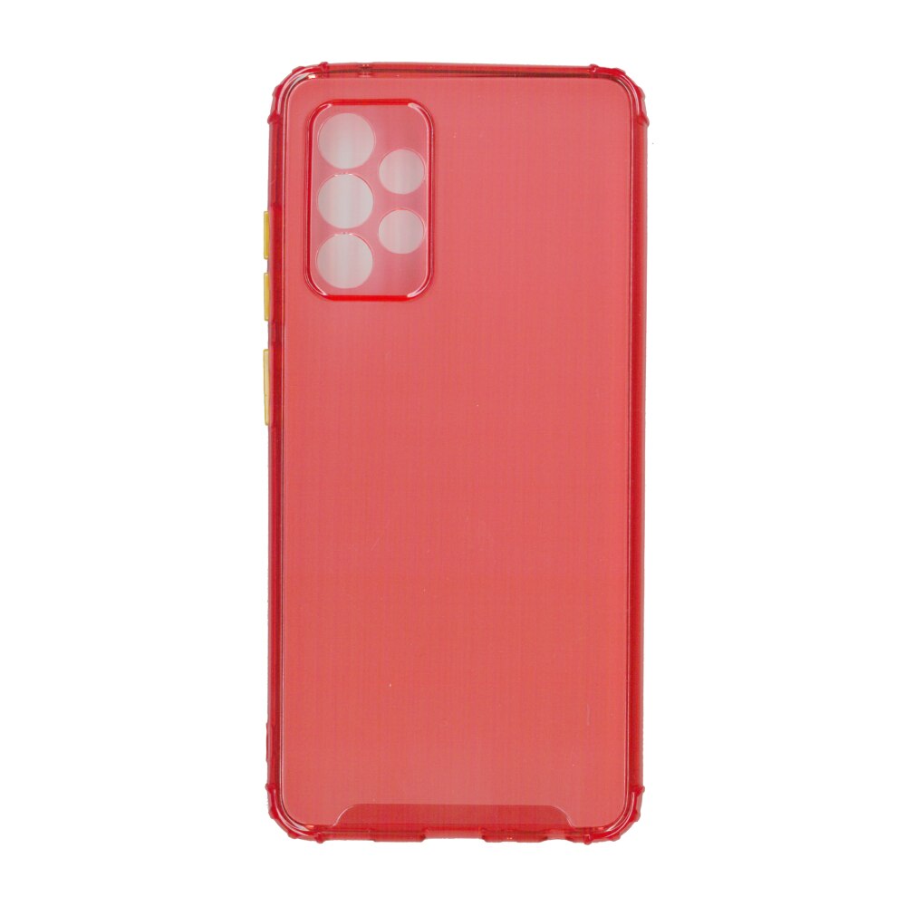 Husa din silicon anti crack, pentru Samsung Galaxy A52, rosu