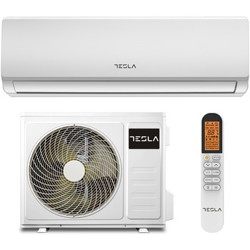 Aparat de aer conditionat Tesla TT51EX81-1832IAW, 18000 BTU, Clasa A++, Mod Turbo, Alb