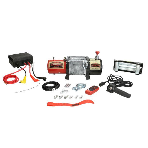 Ventilator radiator, DRAGON WINCH, pentru vehicule tip SUV, Dwm16000st, 2019