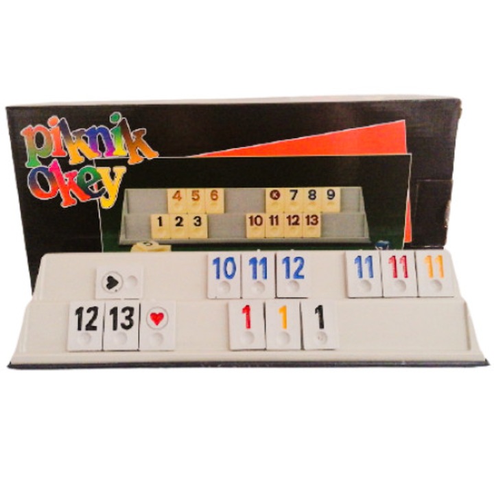 Joc Remi, Rummy, table si piese plastic -5/20