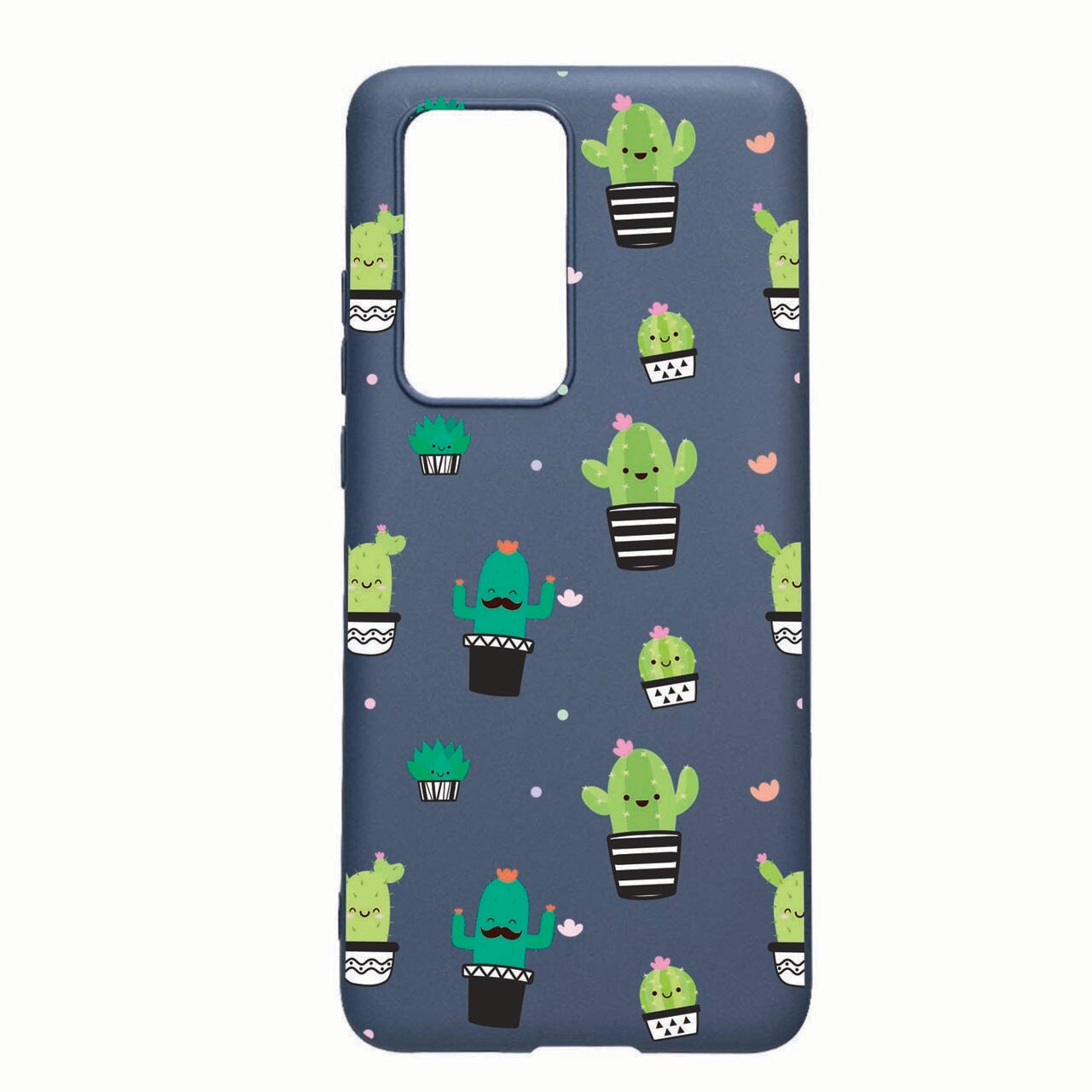 Husa Silicon Compatibila Cu Samsung Galaxy A32 4G, Cactus, rezistenta la uzura, anti-alunecare, AlaskanBlue, AB165