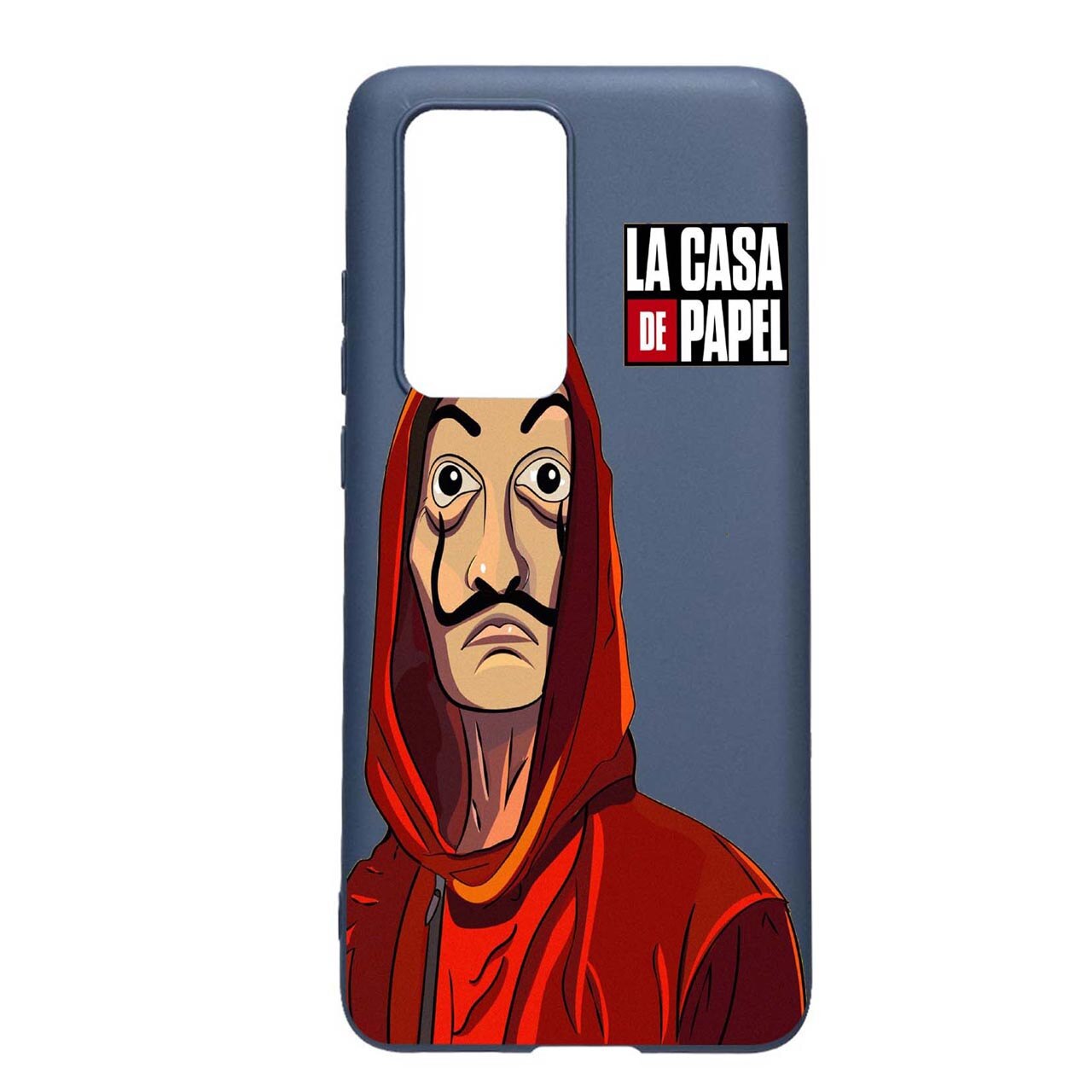Husa Silicon La Casa de Papel - Profesor, compatibila cu Samsung Galaxy S20 FE, rezistenta la uzura, anti-alunecare, AlaskanBlue, AB388