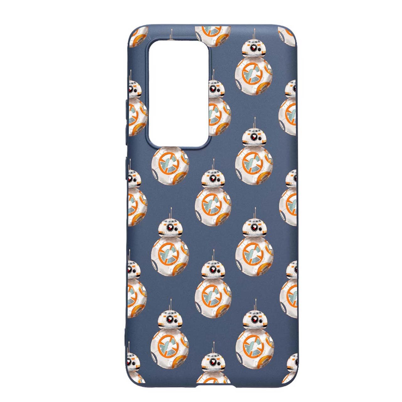 Husa Silicon Star Wars Droids, compatibila cu Samsung Galaxy A52 4G / Galaxy A52 5G, rezistenta la uzura, anti-alunecare, AlaskanBlue, AB421