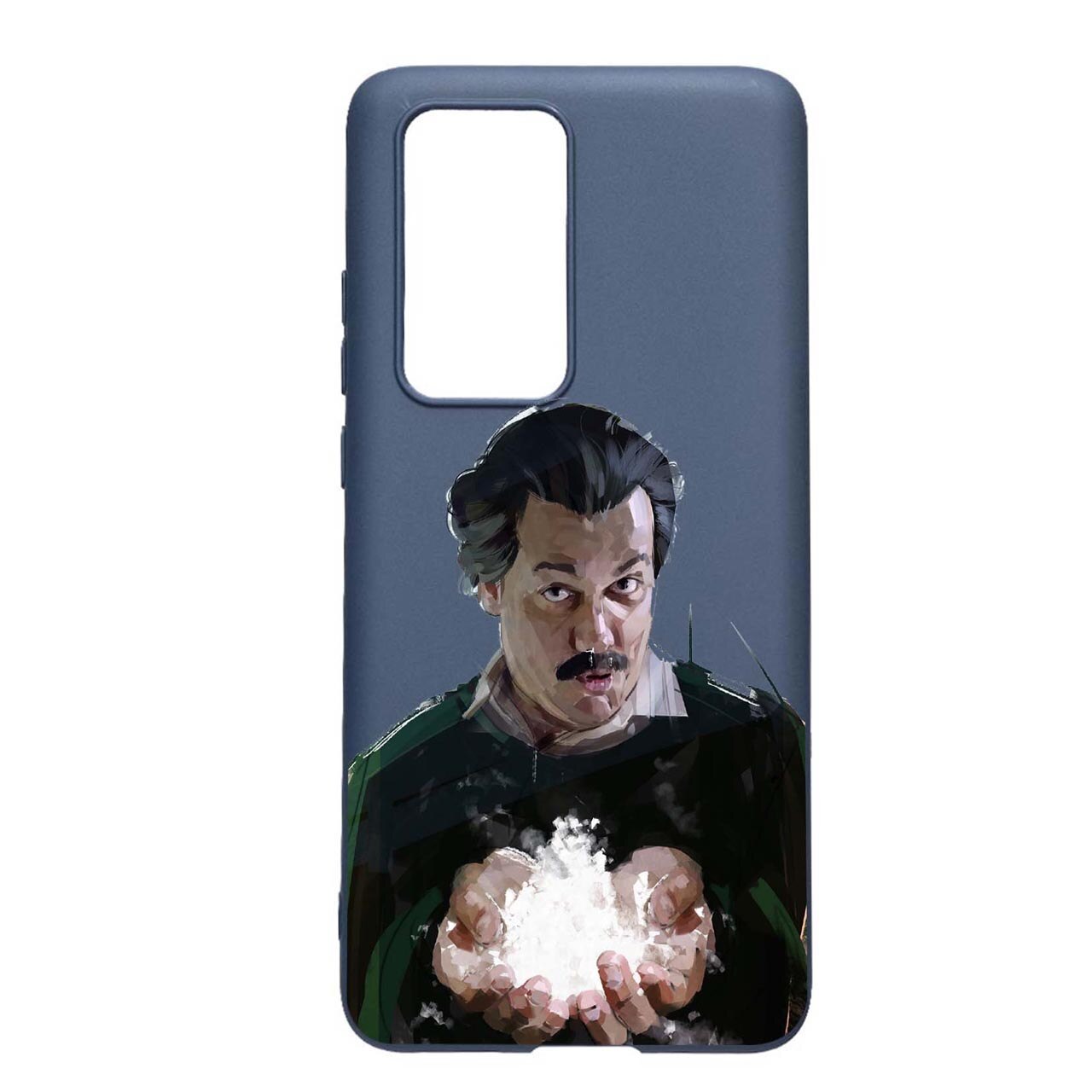 Husa Silicon Narcos Pablo Escobar, Movie Compatibila Cu Samsung Galaxy S20 FE, rezistenta la uzura, anti-alunecare, AlaskanBlue, AB446