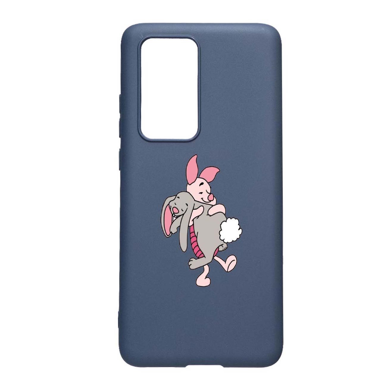Husa Silicon Winnie The Pooh, compatibila cu Samsung Galaxy A52 4G / Galaxy A52 5G, rezistenta la uzura, anti-alunecare, AlaskanBlue, AB592