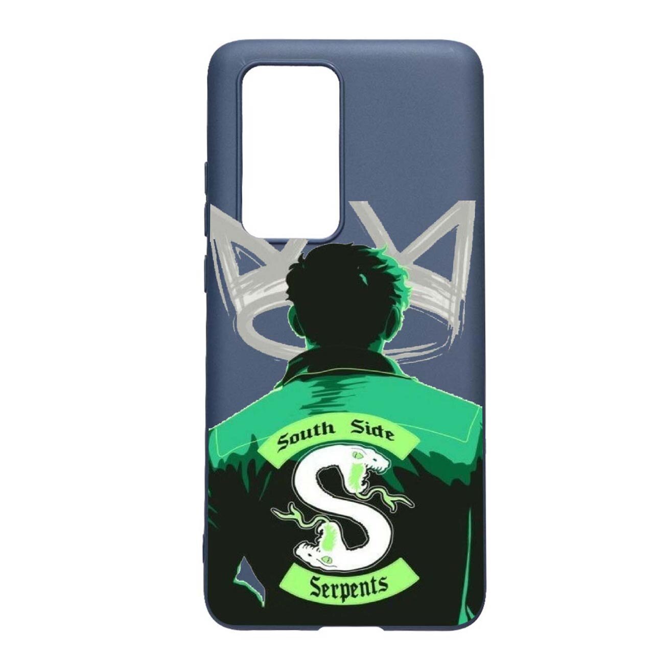 Husa Silicon Riverdale Crime, Movie, compatibila cu Samsung Galaxy A52 4G / Galaxy A52 5G, rezistenta la uzura, anti-alunecare, AlaskanBlue, AB620