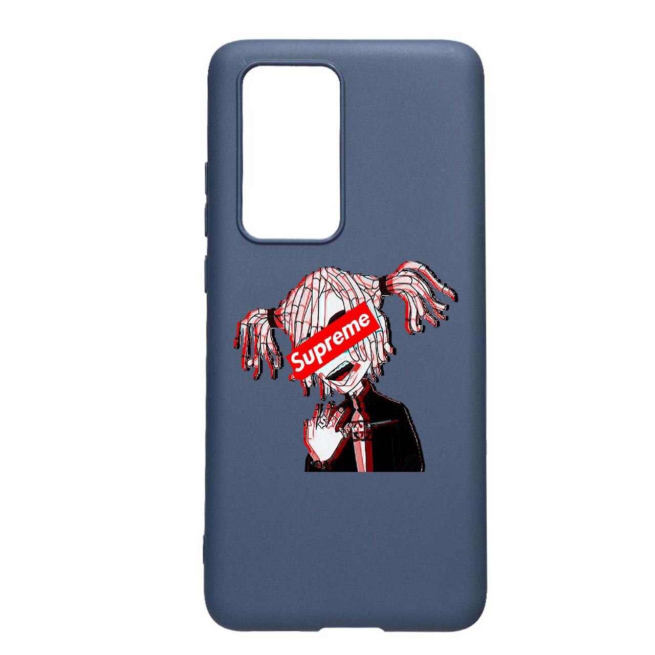 Husa Silicon Supreme, Pink Girl, compatibila cu Samsung Galaxy A52 4G / Galaxy A52 5G, rezistenta la uzura, anti-alunecare, AlaskanBlue, AB269