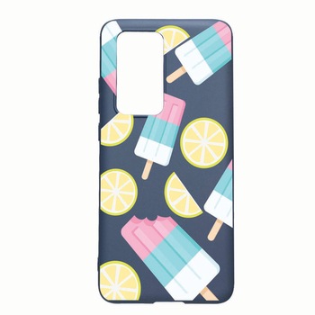 Husa Silicon Compatibila Cu Samsung Galaxy A72 4G / Galaxy A72 5G, Ice Cream, rezistenta la uzura, anti-alunecare, AlaskanBlue, AB65 Husa Silicon Compatibila Cu Samsung Galaxy A72 4G / Galaxy A72 5G, Ice Cream, rezistenta la uzura, anti-alunecare, AlaskanBlue, AB65