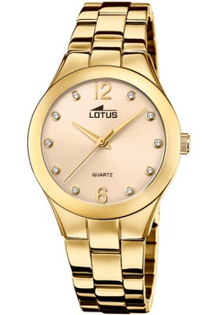 Ceas de dama Lotus 18742/3, 5 ATM, Auriu Ceas de dama Lotus 18742/3, 5 ATM, Auriu