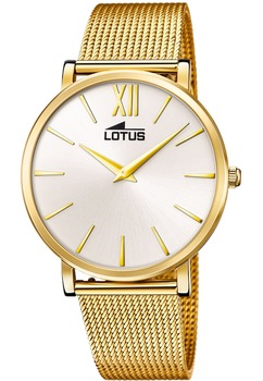 Ceas de dama Lotus 18729/1, Otel inoxidabil, Auriu Ceas de dama Lotus 18729/1, Otel inoxidabil, Auriu