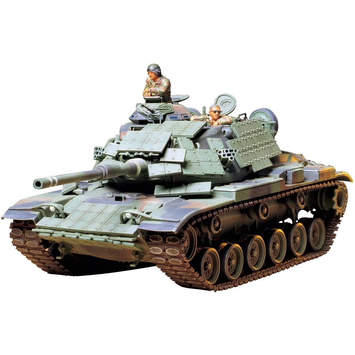 Macheta Militara Tamiya US Marine M60A1 Tank w/Reactive Armor 1:35 TAM 35157