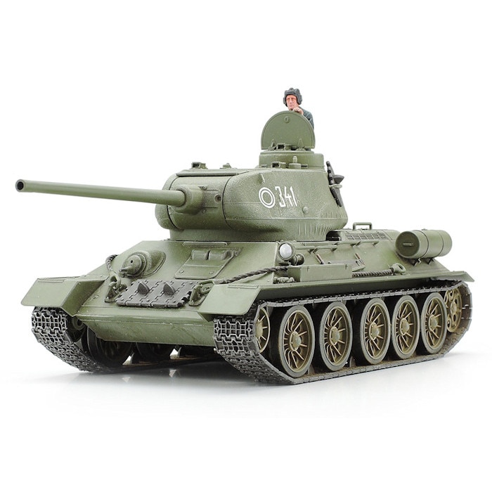 Macheta Militara Tamiya T-34-85 Russian Medium Tank 1:48 TAM 32599