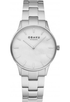 Ceas barbati, Obaku, 35mm, Analog, Argintiu Ceas barbati, Obaku, 35mm, Analog, Argintiu