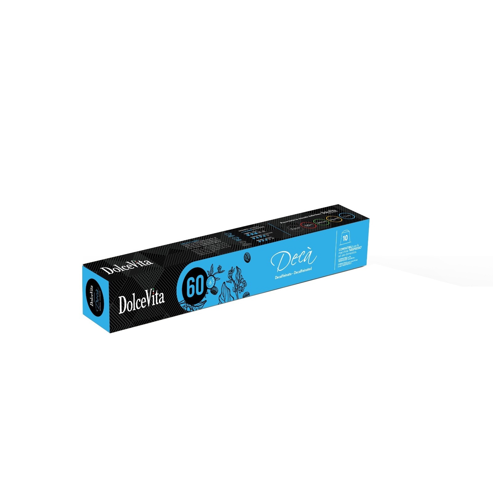 Capsule Aluminiu Cafea Deca Dolce Vita 10 buc Compatibile Nespresso, 55 g