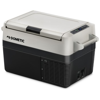 Frigider auto cu compresor Dometic CoolFreeze CFF 35 , 34 L, 12/24V, 100-240V AC, 17.2 KG, negru/gri Frigider auto cu compresor Dometic CoolFreeze CFF 35 , 34 L, 12/24V, 100-240V AC, 17.2 KG, negru/gri