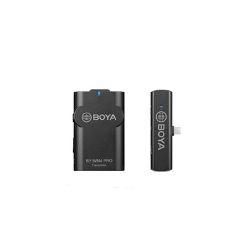 Lavaliera Wireless pentru Dispozitive cu USB-C BOYA BY-WM4 PRO-K5 Lavaliera Wireless pentru Dispozitive cu USB-C BOYA BY-WM4 PRO-K5