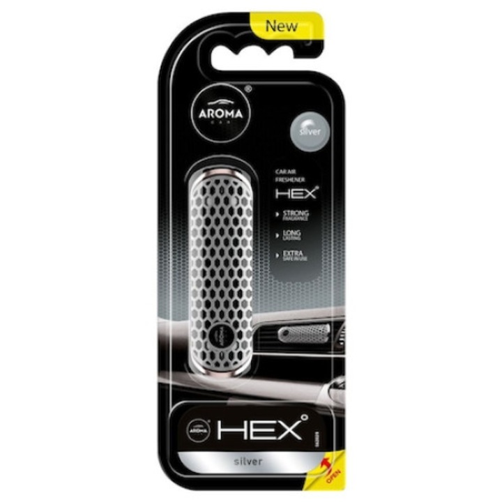Odorizant polymer hex silver Aroma Car