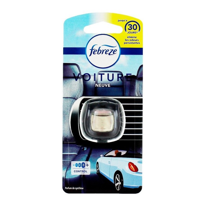 Odorizant Auto New Car AMBI PUR Febreze Car 2 ml