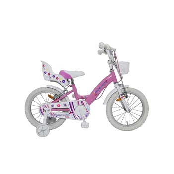 Bicicleta pentru copii NOVOKIDS™ Splend'Or PRO Line Edition, Cu cosulet, Roti 16 Bicicleta pentru copii NOVOKIDS™ Splend'Or PRO Line Edition, Cu cosulet, Roti 16