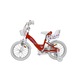 Bicicleta pentru copii NOVOKIDS™ Splend'Or PRO Line Edition, Cu cosulet, Roti 16" inch, Maxim 35 kg, Cadru din otel, Roti ajutatoare detasabile, Ghidon reglabil pe inaltime, Rosu