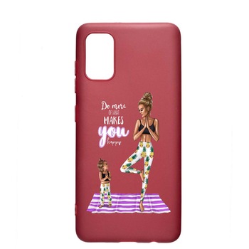 Husa Silicon Girl - Mom, compatibila cu Samsung Galaxy A72 4G / Galaxy A72 5G, rezistenta la uzura, anti-alunecare, Pomogranate, PG560 Husa Silicon Girl - Mom, compatibila cu Samsung Galaxy A72 4G / Galaxy A72 5G, rezistenta la uzura, anti-alunecare, Pomogranate, PG560