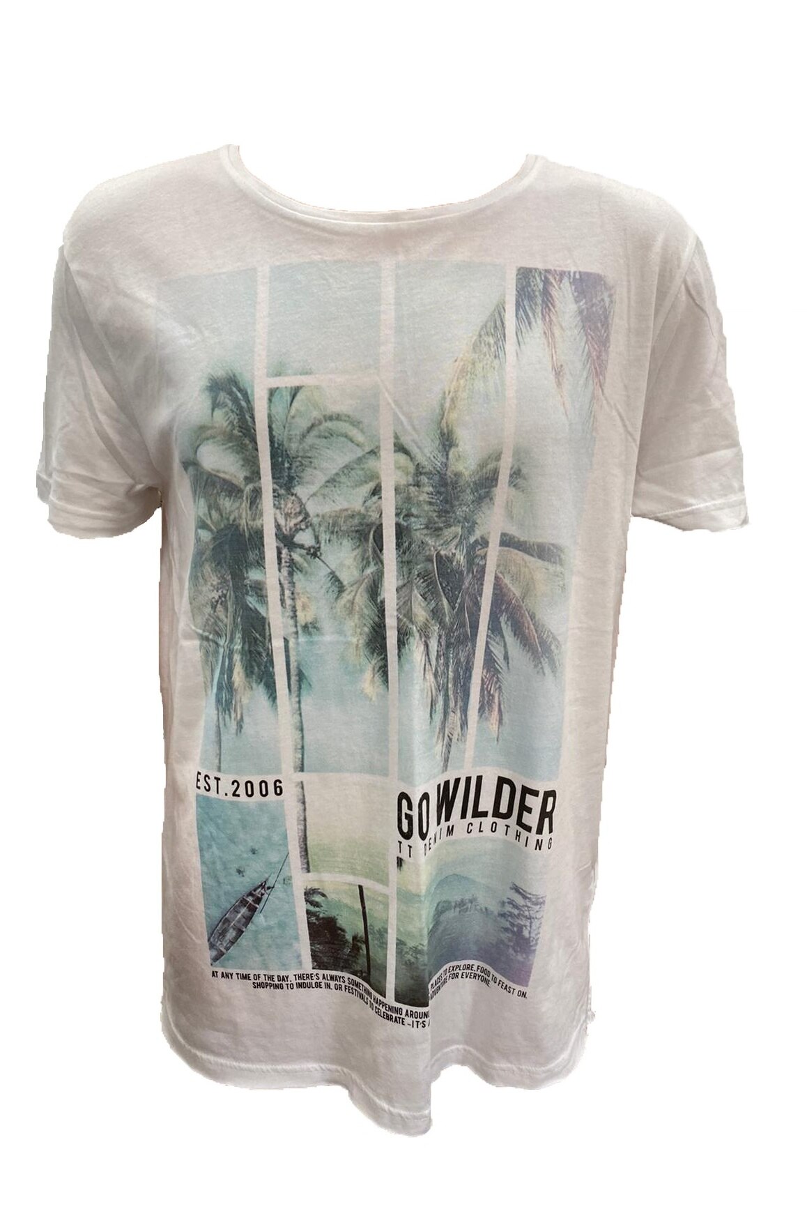 Tricou, Tom Tailor, 1035290.02.12 Alb, XL