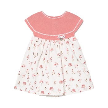 Rochie combinata din tricot, Mayoral Rochie combinata din tricot, Mayoral