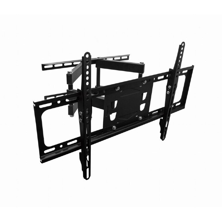 Suport de perete Gembird, 1 TV/monitor plat, diagonala max 65 inch, rotatie, inclinare, pliere, max 40 Kg