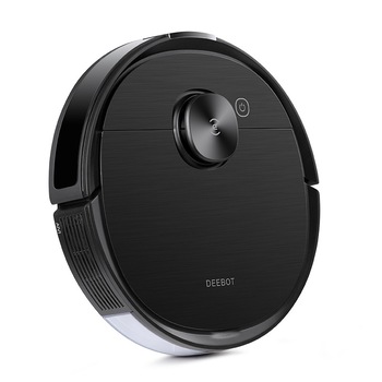 Aspirator robot,ECOVACS, OZMO T8, Li-Ion, 5200mAH, Autonomie 150 min, Compatibil Google Home sau Amazon Echo, 2.5 l, Negru Aspirator robot,ECOVACS, OZMO T8, Li-Ion, 5200mAH, Autonomie 150 min, Compatibil Google Home sau Amazon Echo, 2.5 l, Negru