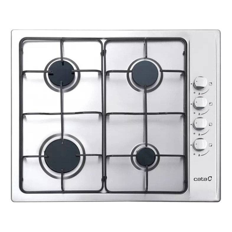Plita Incorporabila Cata GIB 6004 X, Gaz, 4 Zone, Inox