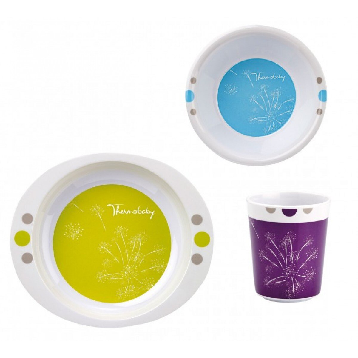 Set melamina Thermobaby Fireworks