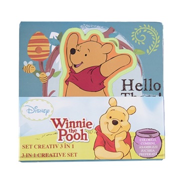 Set creativ 3 in 1 Disney, Winnie the Pooh Set creativ 3 in 1 Disney, Winnie the Pooh