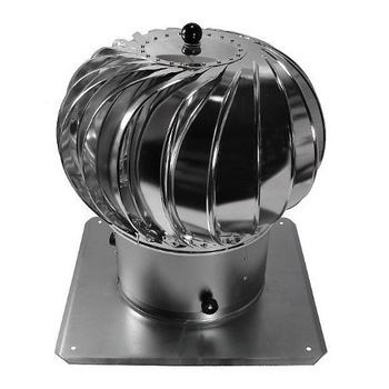 Capat cos de fum rotativ, Dospel TRN 200 /S, diametru 200 mm, otel galvanizat Capat cos de fum rotativ, Dospel TRN 200 /S, diametru 200 mm, otel galvanizat