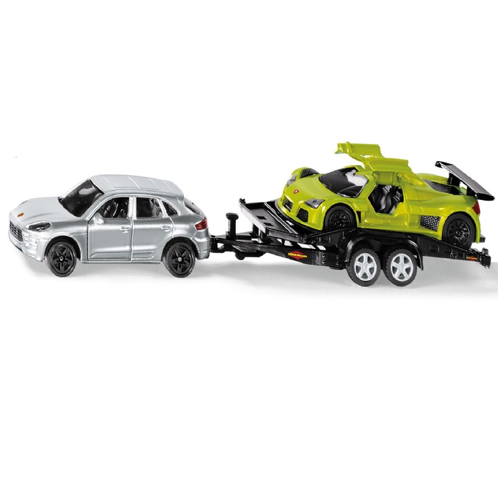 Set masini metalice Siku cu auto-platforma scara 1:55 cod 2544