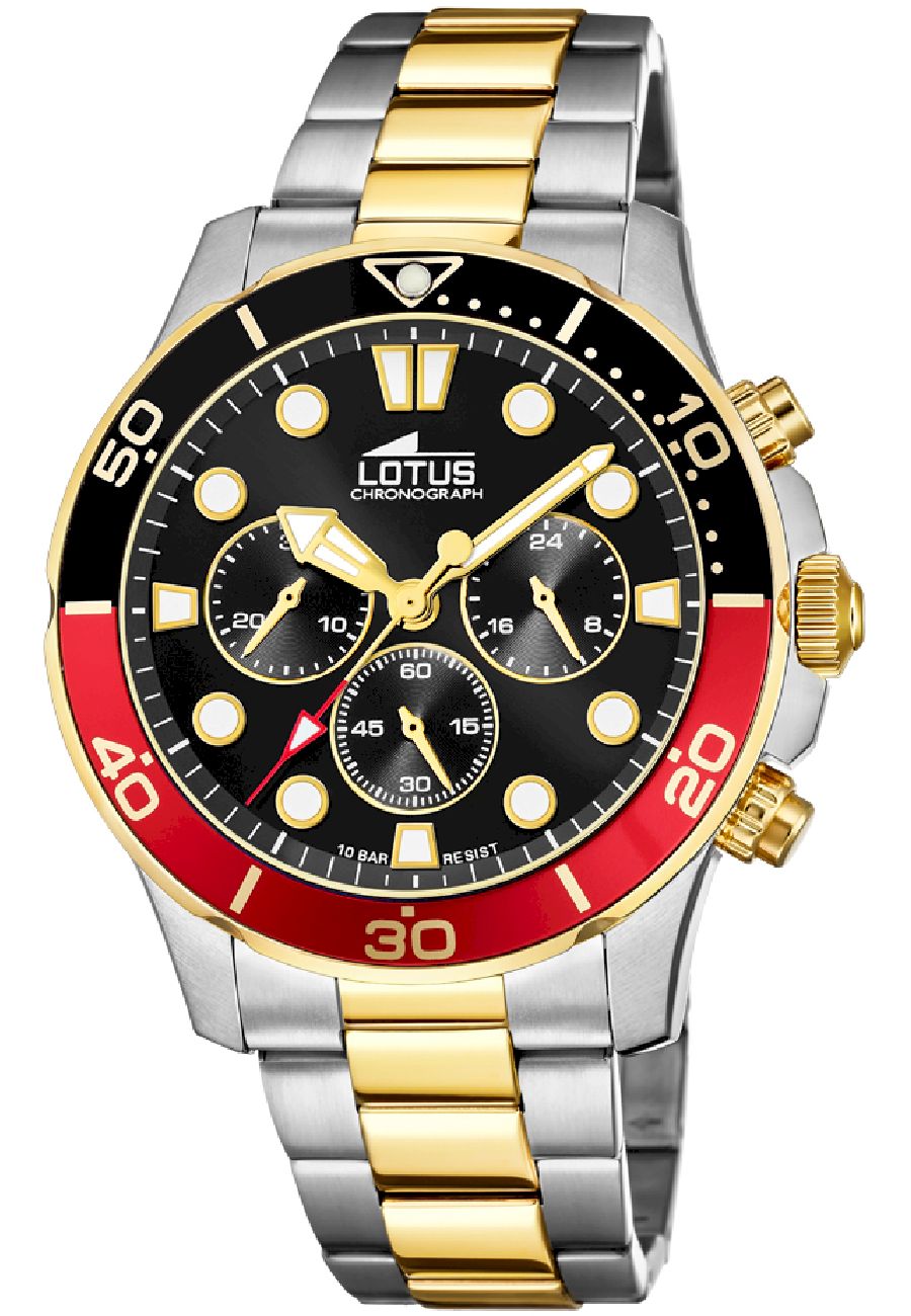 Ceas analogic, Lotus, 18757/5, Cronograf, Multicolor