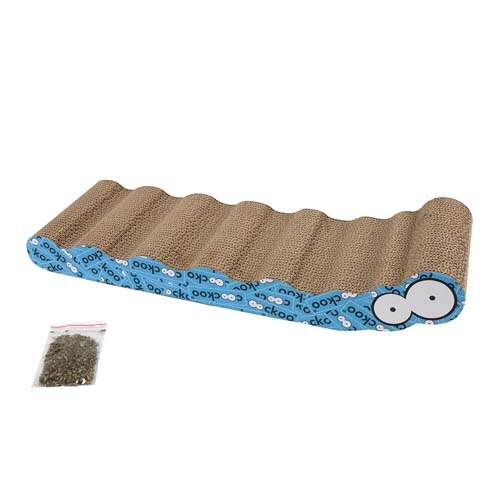 Racleta pentru pisici Coockoo, Ebi, Maro, 56x18x10 cm