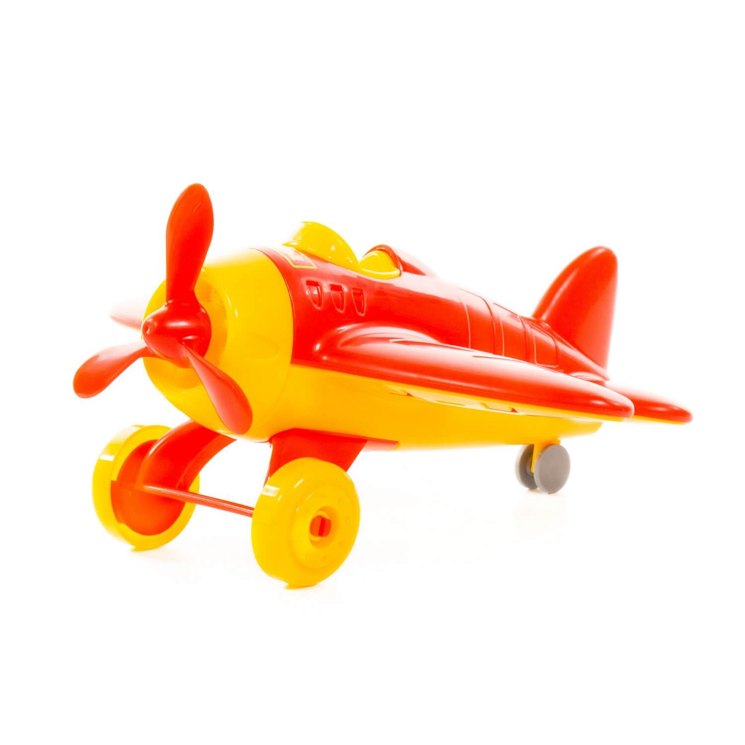 Avion cu elice Omega Polesie 22 cm , Rosu , Robentoys