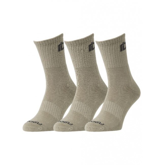 Set sosete lungi Fundango, unisex, 3 perechi, Nisip