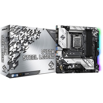 Placa de baza ASRock B460M STEEL LEGEND, Socket 1200 Placa de baza ASRock B460M STEEL LEGEND, Socket 1200