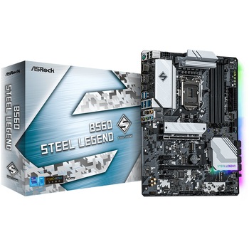 Placa de baza ASRock B560 STEEL LEGEND , Socket 1200 Placa de baza ASRock B560 STEEL LEGEND , Socket 1200