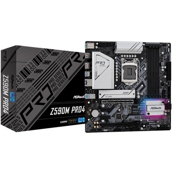 Placa de baza ASRock Z590M PRO4, Socket 1200 Placa de baza ASRock Z590M PRO4, Socket 1200