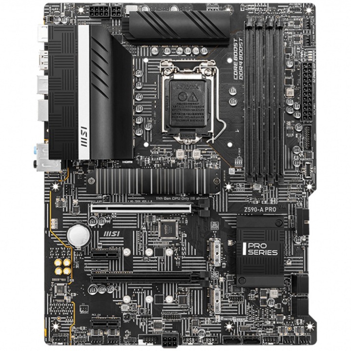 Placa de baza MSI Z590-A PRO, Socket 1200