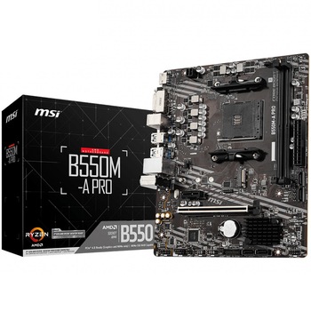 Placa de baza MSI B550M-A PRO, Socket AM4 Placa de baza MSI B550M-A PRO, Socket AM4