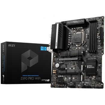 Placa de baza MSI Z590 PRO WIFI, Socket 1200 Placa de baza MSI Z590 PRO WIFI, Socket 1200