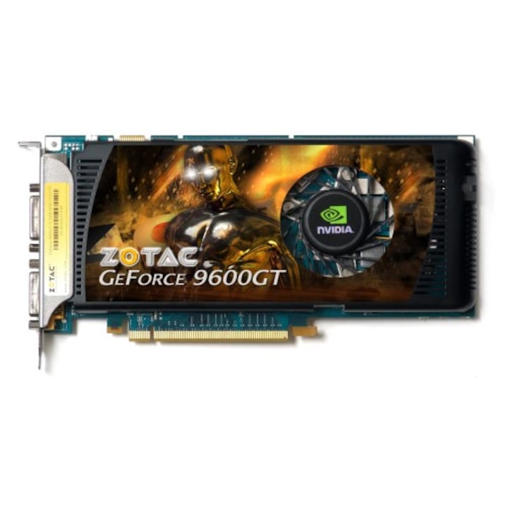 Placa video Zotac nVidia GeForce 9600 GT, 512MB, GDDR3, 256-bit, SLI ready,  PCI-E