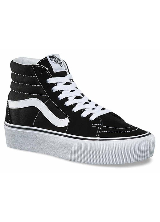 Magas szárú cipők Vans, Sk8-hi Platform 2.0, fekete, 40 1/2 EU