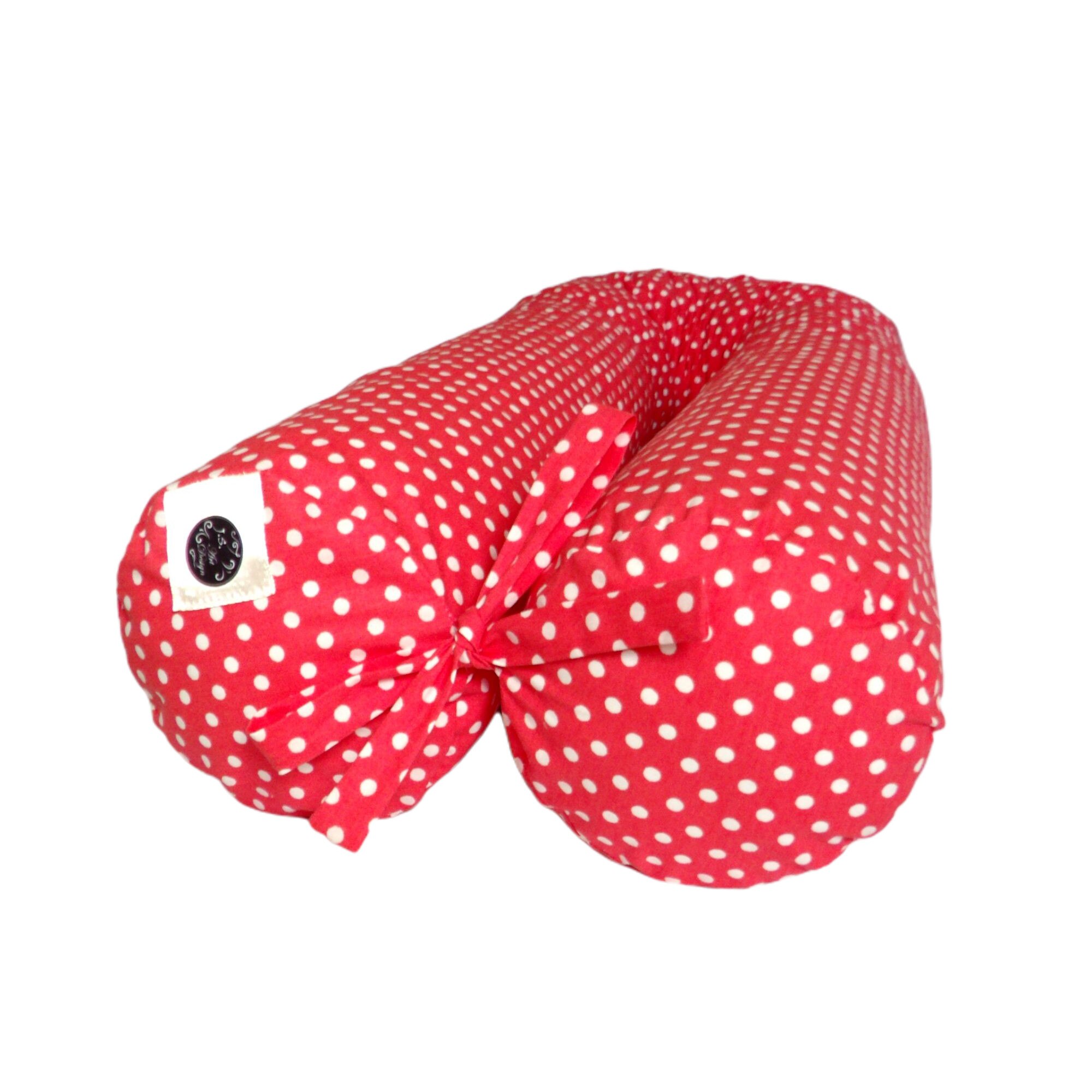 Perna gravide multifunctionala 100% bumbac roz 160 cm x 15 cm