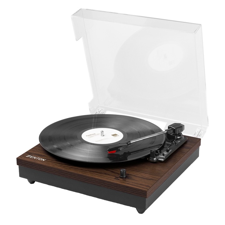 Грамофон с Bluetooth, дървена кутия, Fenton RP112D